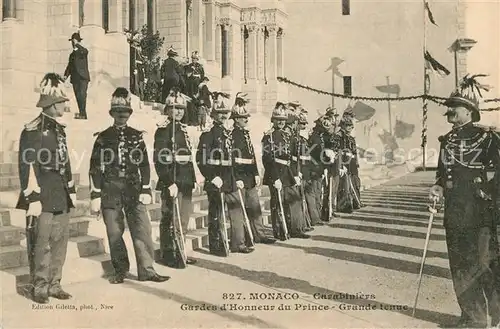 AK / Ansichtskarte Monaco Carabiniers Monaco