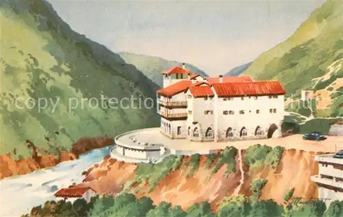 AK / Ansichtskarte Termas_de_Reyes K?nstlerkarte Hotel Jujuy 