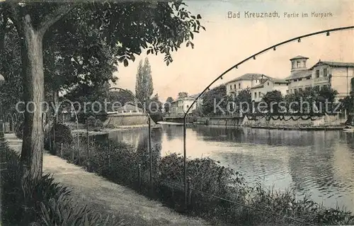 AK / Ansichtskarte Bad_Kreuznach Kurpark Bad_Kreuznach