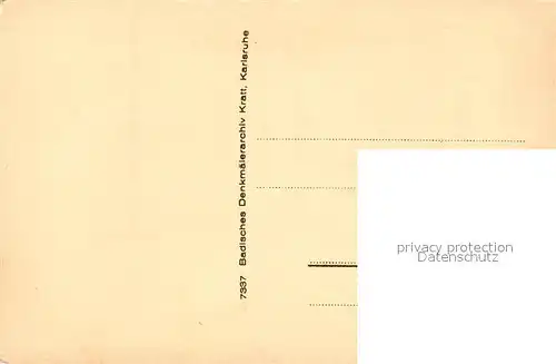 AK / Ansichtskarte Lichtenthal_Bayern Kloster F?rstenkapelle Lichtenthal Bayern