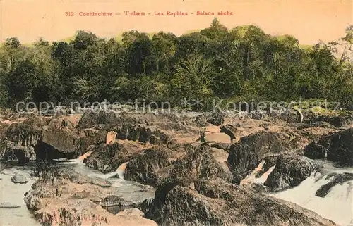 AK / Ansichtskarte Trian Cochinchine Rapides 