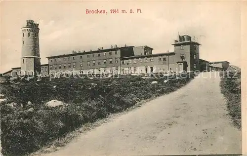 AK / Ansichtskarte Brocken_Harz  Brocken Harz