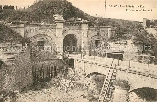 AK / Ansichtskarte Brimont Entree du Fort Brimont
