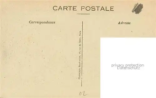 AK / Ansichtskarte Pontavert Ruines Eglise Pontavert