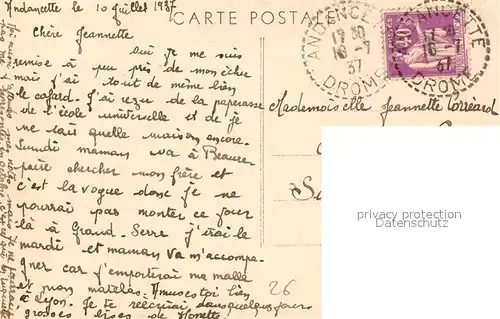 AK / Ansichtskarte Andancette Panorma Andancette