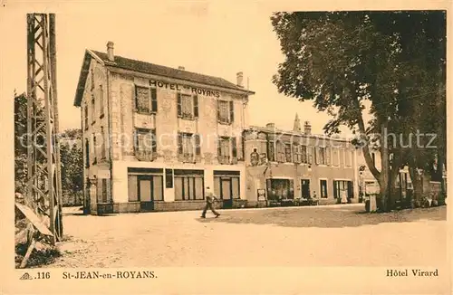AK / Ansichtskarte Saint Jean en Royans Hotel Virard Saint Jean en Royans