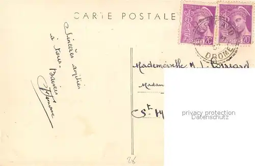 AK / Ansichtskarte Montrigaud Panorama Moulin Montrigaud