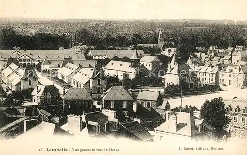 AK / Ansichtskarte Lamballe Panorama Haras Lamballe