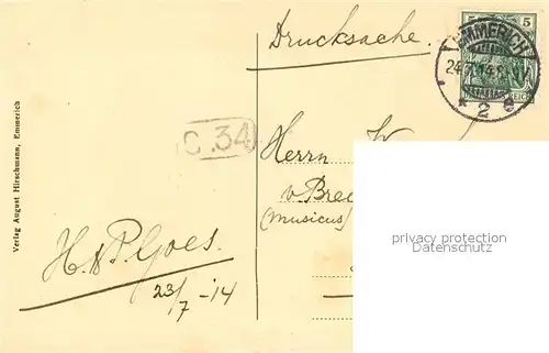 AK / Ansichtskarte Emmerich_Rhein Christopheltor Emmerich Rhein