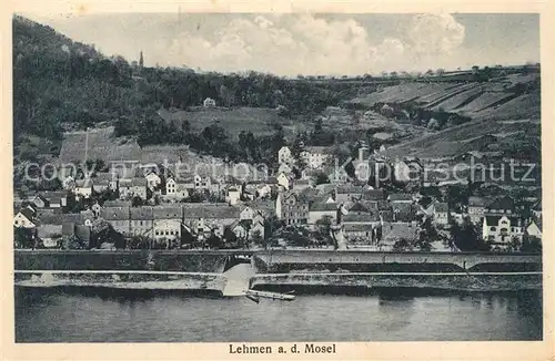 AK / Ansichtskarte Lehmen_Mosel Panorama Lehmen Mosel