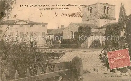 AK / Ansichtskarte Saint Galmier Abbaye de  Joourney Saint Galmier