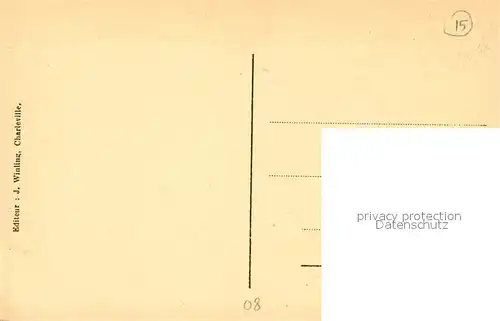 AK / Ansichtskarte Donchery Vue generale Donchery