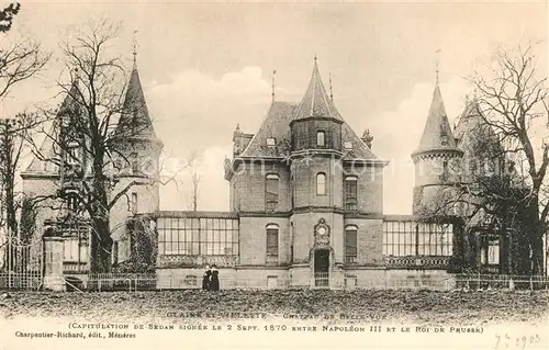 AK / Ansichtskarte Glaire Chateau de Bellevue Schloss Glaire
