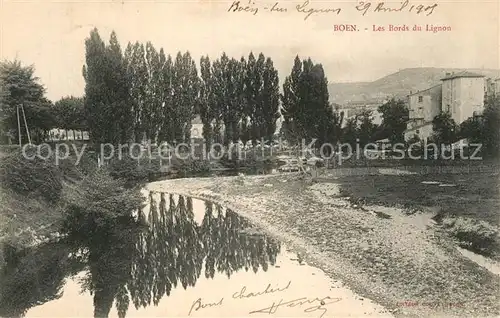 AK / Ansichtskarte Boen_Loire Bords du Lignon Boen_Loire