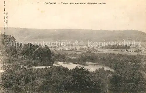 AK / Ansichtskarte Les_Islettes Panorama de la Vallee de la Biesme Les_Islettes