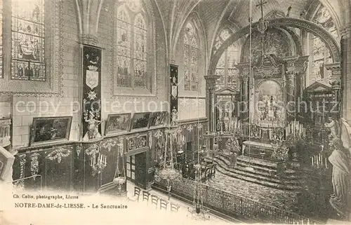 AK / Ansichtskarte Notre_Dame_de_Liesse Le Sanctuaire Interieur de l eglise Notre_Dame_de_Liesse