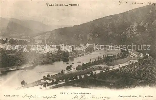 AK / Ansichtskarte Fepin Vue generale Vallee de la Meuse Fepin