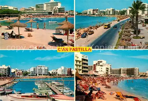 AK / Ansichtskarte Can_Pastilla_Palma_de_Mallorca Strand Hotels Hafen Can_Pastilla