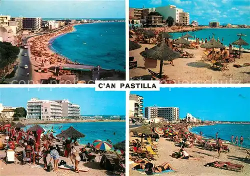 AK / Ansichtskarte Can_Pastilla_Palma_de_Mallorca Panorama Straende Hotels Can_Pastilla