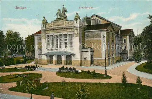 AK / Ansichtskarte Giessen_Lahn Stadttheater  Giessen_Lahn