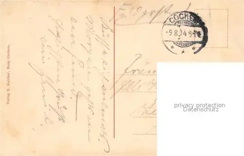 AK / Ansichtskarte Cochem_Mosel  Cochem Mosel