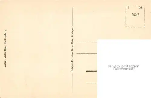 AK / Ansichtskarte Heiligenberg_Baden Schloss Heiligenberg Heiligenberg_Baden