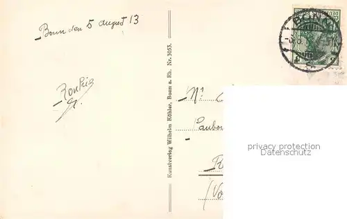 AK / Ansichtskarte Bonn_Rhein Arndtdenkmal Bonn_Rhein