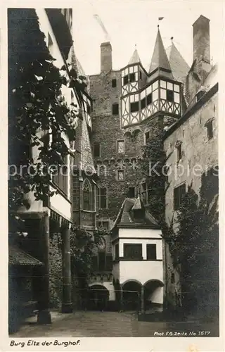 AK / Ansichtskarte Burg_Eltz Burghof  Burg_Eltz