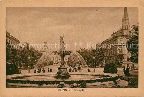 AK / Ansichtskarte Bonn_Rhein Kaiserplatz Bonn_Rhein