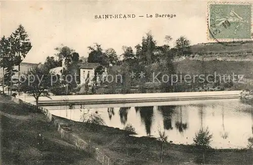 AK / Ansichtskarte Saint Heand Barrage Saint Heand