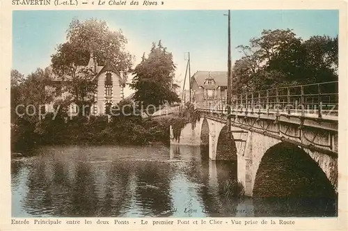 AK / Ansichtskarte Saint Avertin Chalet des Rives Pont Cher Saint Avertin