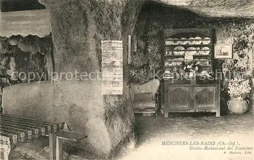 AK / Ansichtskarte Meschers_les_Bains Grotte Restaurant des Fontaines 