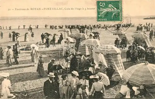 AK / Ansichtskarte Pontaillac Coia de Plage  Pontaillac