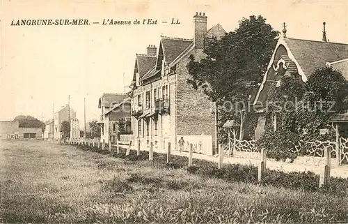 AK / Ansichtskarte Langrune sur Mer Avenue de Est Langrune sur Mer