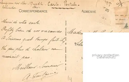 AK / Ansichtskarte Langrune sur Mer Preventorium Franco Americain Langrune sur Mer