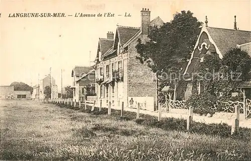 AK / Ansichtskarte Langrune sur Mer Avenue de l Est Langrune sur Mer