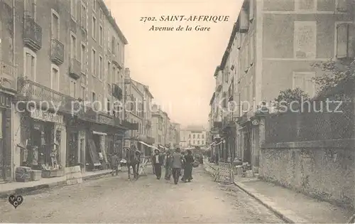 AK / Ansichtskarte Saint Affrique Avenue de la Gare Saint Affrique