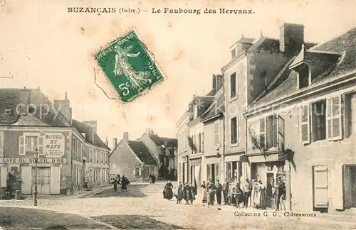 AK / Ansichtskarte Buzancais Le Foubourg des Hervaux Buzancais