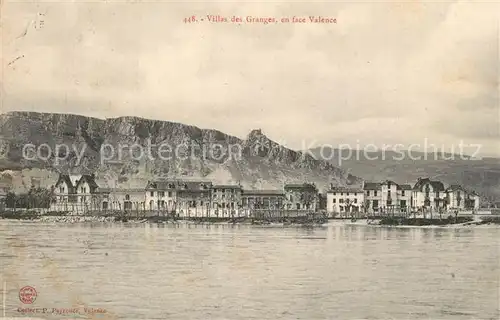 AK / Ansichtskarte Les_Granges Gontardes Villas des Granges en face Valence Les_Granges Gontardes