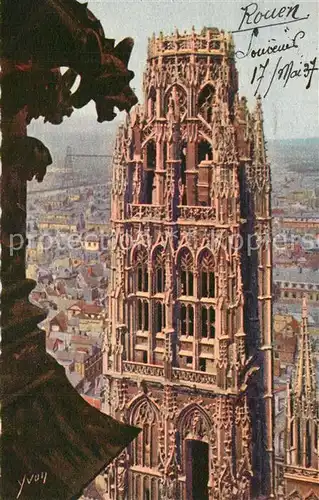 AK / Ansichtskarte Rouen Tour du Beurre  Rouen