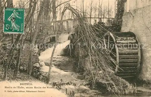 AK / Ansichtskarte Breteuil_Oise Moulin de l Enfer  Breteuil Oise