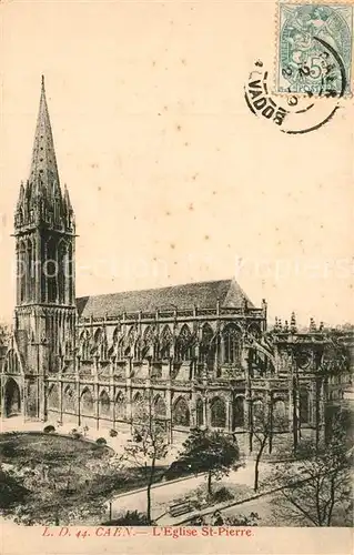 AK / Ansichtskarte Caen Eglise St Pierre  Caen