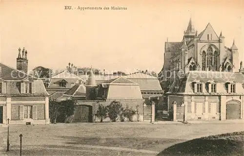 AK / Ansichtskarte Eu_Dieppe Appartements des Ministres  