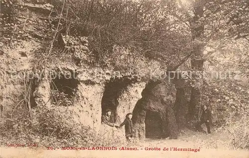AK / Ansichtskarte Mons en Laonnois Grotte de l Hermitage Mons en Laonnois