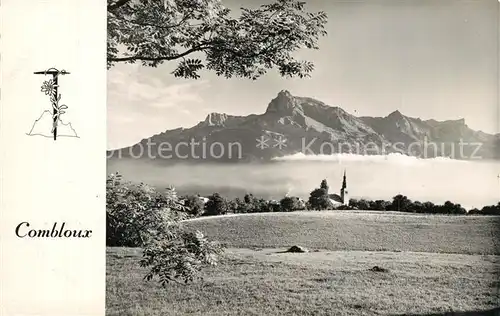 AK / Ansichtskarte Combloux Aiguilles de Warens Combloux
