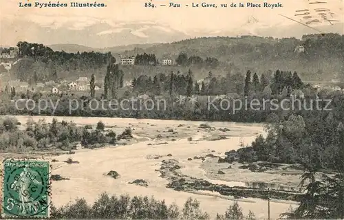 AK / Ansichtskarte Pau Gave  Pau