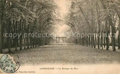AK / Ansichtskarte Compiegne_Oise Kiosque du Parc  Compiegne Oise