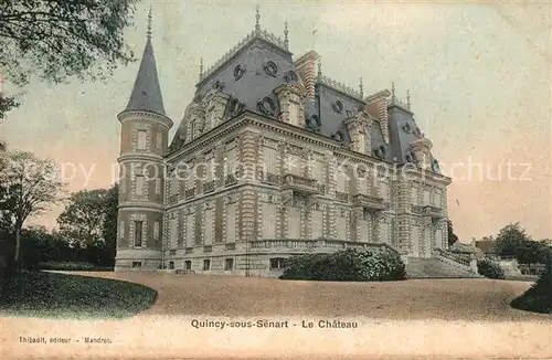 AK / Ansichtskarte Quincy sous Senart Chateau Quincy sous Senart