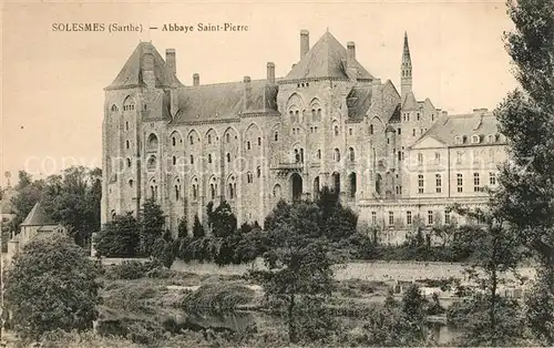 AK / Ansichtskarte Solesmes_Sarthe Abbaye Saint Pierre Solesmes_Sarthe