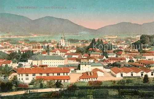 AK / Ansichtskarte Remiremont_Vosges Vue generale Remiremont Vosges